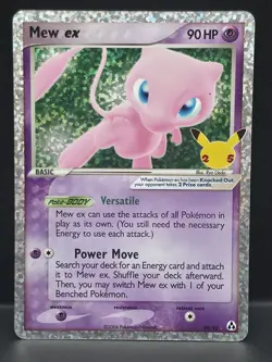 Mew EX 88/92 Celebrations Classic Collection Holo Card Near Mint NM/MT Condition - Image 1