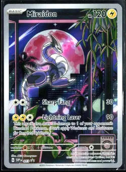 2023 Scarlet & Violet Promos Miraidon #13 ETB Promo Pokemon Card - Image 1