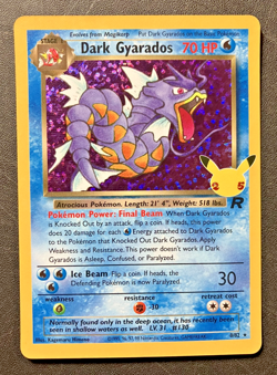 HOLO Dark Gyarados 8/82 - Pokemon Celebrations Rare Card - CLEAN NM - Image 1