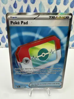 POKEMON TCG Perfect Order POKE PAD Full Art Trainer Card 113/088 - Image 1