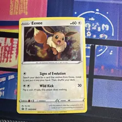 Black Star Promo Eevee SWSH042 Promo SWSH: Sword & Shield Promo Cards Pokemon - Image 1