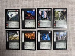 Lord of the Rings TCG 8 Rare Card Lot Isengard - Image 1