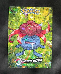 Pokemon #044 Gloom Stained Glass Crystal Card Collection Holo (2024) - Image 1