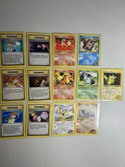 Pokemon TCG Mixed Lot Of 13 Gym Heroes & Gym Challenge Cards - Image 1