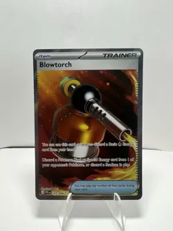 Blowtorch 117/094 Me02: Phantasmal Flames Holo Pokemon Card NM - Image 1