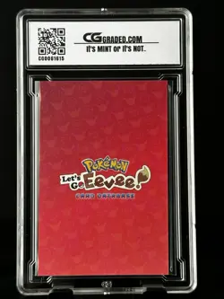 2025 Vaporeon CG Pristine 10 Card Database Lets Go Eevee CGC PSA Pokemon - Image 2