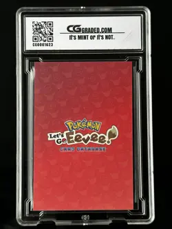 2025 Sylveon Pikachu CG Pristine 10 Card Database Lets Go Eevee CGC PSA Pokemon - Image 2