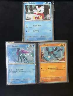 Pokemon TCG 3 Card Lot Cosmos Holo Mixed - NM - Image 1