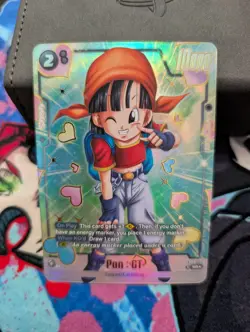 Pan : GT FB09-112 Alternate Art Dual Evolution Dragon Ball Card English Fusion - Image 1