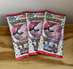 Pokemon cards 151 sv2a - 3 SEALED FACTORY boosters Korean - Image 1