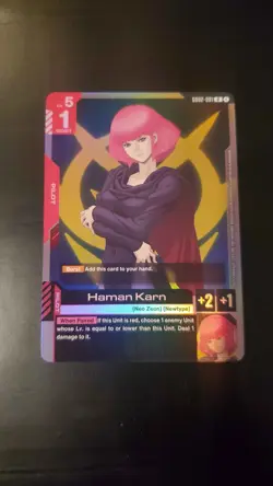 Haman Karn - GD02-091 - Gundam Card Game - GAMA 2026 Promo - Image 1