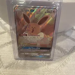 Pokemon Eevee GX Full Art Promo Holo Card SM233 160HP Ascension DNA - Image 1