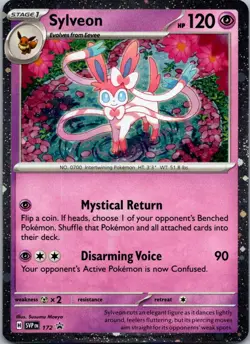 Sylveon - (Cosmos Holo) Promo SV: Scarlet & Violet Promo Cards 172 NM - Image 1
