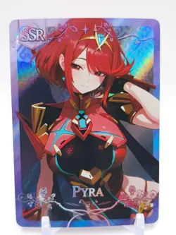 Goddess Trail - Anime Waifu SSR Trading Card - Pyra - Image 1