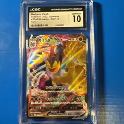 CGC 10 Pristine Machamp VMAX 072/172 VSTAR Universe s12a Pokemon Card - Image 1