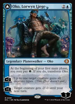 Magic: The Gathering ECL Oko Lorwyn Liege/Shadowmoor Scion #061 - Image 1