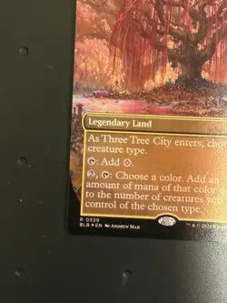 Three Tree City (Borderless) (0339) Bloomburrow Foil - Image 4