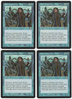 Peer Pressure x4 4x 2002 Onslaught PLAYSET Blue Rare Sorcery MTG NM AZ4 - Image 1