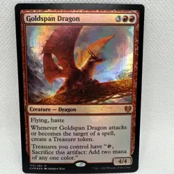 Goldspan Dragon Kaldheim Foil - Image 1