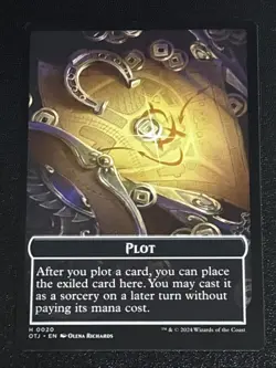 MTG Outlaws of Thunder Junction: Breaking News Food/Plot Token 0005/0020 NM - Image 2