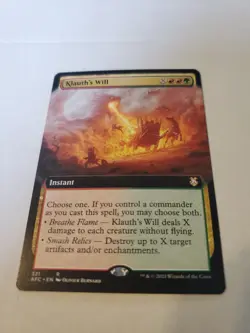 Klauth's Will (Extended Art) Commander: Adventures in the Forgotten Realms... - Image 1