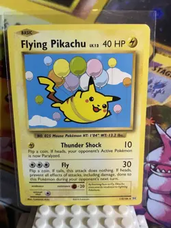 Flying Pikachu XY Evolutions Secret Rare 110/108 Pokemon TCG Card Mint/NM - Image 3