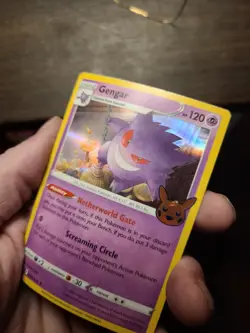 Gengar 066/196 Holo Rare Trick or Trade 2023 Pokemon Card - Image 2