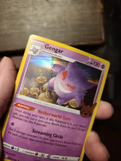 Gengar 066/196 Holo Rare Trick or Trade 2023 Pokemon Card - Image 3