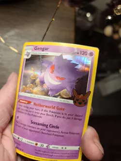 Gengar 066/196 Holo Rare Trick or Trade 2023 Pokemon Card - Image 4