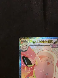 Mega Clefable ex 119/88 Special Illustration Rare SIR Pokemon Perfect Order NM - Image 3