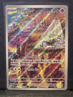 Pokemon Drowzee TCG Scarlet & Violet Base Set Holo Card 210/198 Illustration B - Image 1
