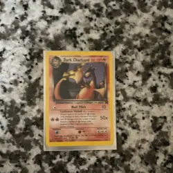 Pokemon Dark Charizard 21/82 Team Rocket Rare 1st Edition 80HP Ken Sugimori Card - Image 1