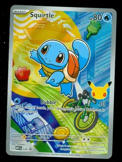 Pokemon SQUIRTLE MEP 039 Ascended Heroes - 1st Partner FULL ART PROMO - Card A - Image 1