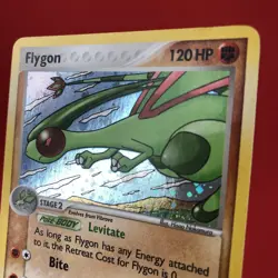 2006 Pokemon TCG (FLYGON 3/27 LP | RARE HOLO) Card CCG Pop Series 4 Nintendo - Image 3
