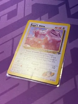 Pokemon Card - Koga's Ditto Gym Challenge 10/132 Holo Unlimited Holo Rare MP - Image 2