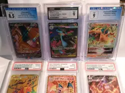 Pokemon TCG Charizard 6 Card Lot CGC & PSA 10 25th Anniversary Gem Mint Holo - Image 3