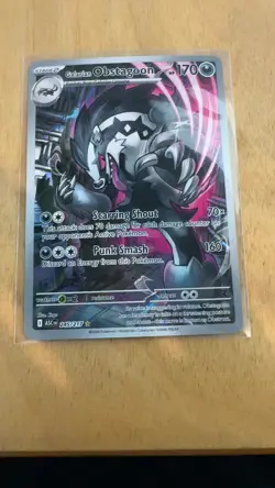 Galarian Obstagoon Illustration Rare Ascended Heroes 245/217 NM Holofoil Pokemon - Image 1