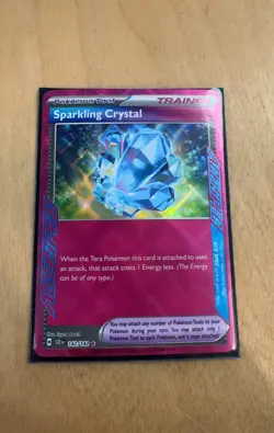 Sparkling Crystal ACE SPEC Rare SV07: Stellar Crown 142/142 NM Holofoil Pokemon - Image 1