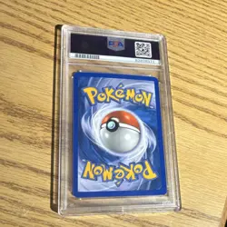 Pokemon Houndour 60/115 Unseen Forces Reverse Holo PSA 7 2005 - Image 2