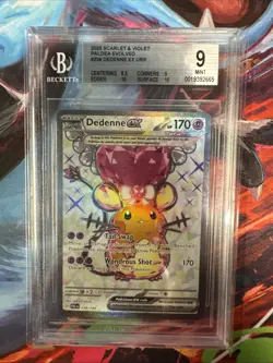 Pokemon TCG Dedenne ex Scarlet & Violet - Paldea Evolved 239/193 BGS 9 - Image 1
