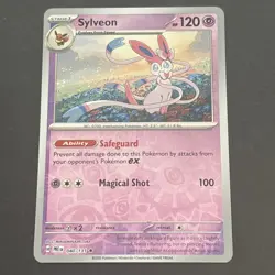Sylveon 040/131 Reverse Holo SV: Prismatic Evolutions Pokemon TCG NM 2025 - Image 1