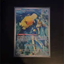 Pokemon Misty's Psyduck Illustration Rare 193/182 Sv10 Destined Rivals Holo - Image 1
