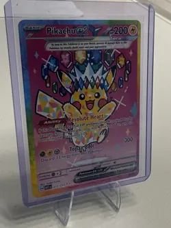 Pokemon TCG Pikachu ex 277/217 Ascended Heroes Special Illustration Rare NM SIR - Image 2
