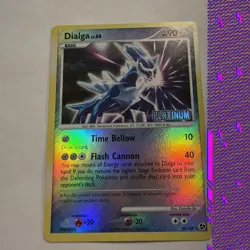 Pokemon 2008 Dialga 16/106 Platinum Stamped Reverse Holo Burger King Promo LP+ - Image 1