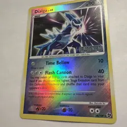 Pokemon 2008 Dialga 16/106 Platinum Stamped Reverse Holo Burger King Promo LP+ - Image 4