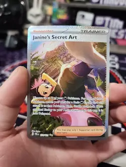 Pokemon TCG Janine’s Secret Art 173/131 Prismatic Evolutions SIR NM - Image 1