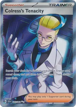 Colress's Tenacity - 087/064 Ultra Rare Shrouded Fable Pokemon TCG - Image 1
