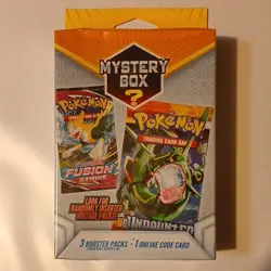 2022 Pokemon TCG Mystery Hanger Box 3 Booster Packs Sealed New - Image 1