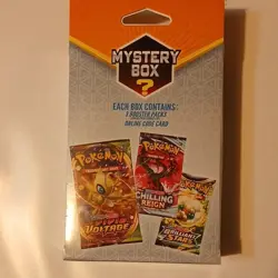 2022 Pokemon TCG Mystery Hanger Box 3 Booster Packs Sealed New - Image 2