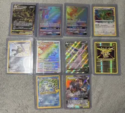 Pokemon TCG Lot Of 10 Rare / Tag Team / Gx /Vmax / V Star🔥 investment resell 🔥 - Image 1